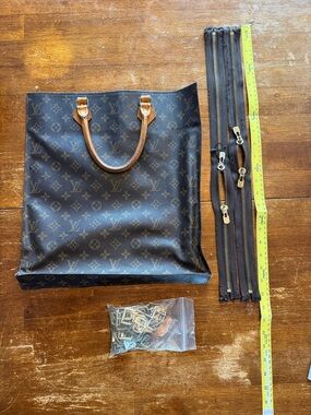 Louis Vuitton Monogram Canvas For Up-Cycling 14”x13.5”